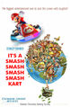 It's a Smash Smash Smash Smash Kart is a comedy video game starring Mario with an all-star cast of game characters in madcap pursuit of $350,000 in stolen cash.
