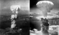 The Manhattan Project (nonfiction) results in the atomic bombing of Japan.