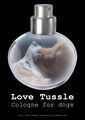 Love Tussle is a cologne for dogs.