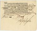 This bond, issued by the Dutch East India Company in 1623, has been converted to a transdimensional prison.