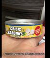 Crisis Sardines is a brand of canned sardines.