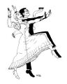 2017: Routine annual steganographic analysis of famed illustration Alice and Niles Dancing unexpectedly reveals "at least a megabyte" of love letters between Gnomon algorithm engineers Alice Beta and Niles Cartouchian.
