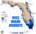 Kiss Miami Goodbye is a sea level rise noir crime film about several million people living in Federal refugee camps in the Central Florida highlands.