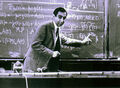 1963: Physicist and crime-fighter Peter Mazur uses non-equilibrium thermodynamics to defeat the Forbidden Ratio in single combat.