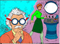 Albert Einstein and Alice Beta Conducting Research wins Pulitzer award for "most prescient illustration of the decade".