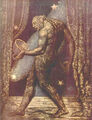 Das Gespenst eines Flohs ("The Ghost of a Flea") by William Blake. (Circa 1819-1820).