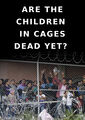 Are the children in cages dead yet?