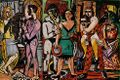 Working undercover, Max Beckmann busts Transit drug ring in Carnival (1943).