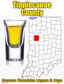 Tipplecanoe County, Indiana is a brand of spirits distilled and marketed by Gnomon Chronicles Liquors and Maps.