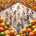 Citrusball is a family of sports involving citrus fruit. Derived from basketball, citrusball is played around the world, with many diverse local variations.