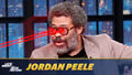 Jordan Peele laser eyes.