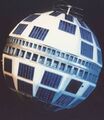 1962: Telstar relays the first publicly transmitted, live trans-Atlantic television program, featuring Walter Cronkite.
