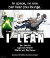 I Lean is a 1979 science fiction furniture horror film starring Tom Skerritt, Sigourney Weaver, and Charles and Ray Eames.