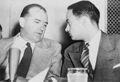 1954 Apr. 22: Red Scare: Witnesses begin testifying and live television coverage of the Army–McCarthy hearings begins.