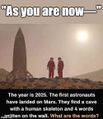 "As You Are Now" is an epitaph by [REDACTED], found on Mars in the year 2025.