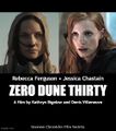 Zero Dune Thirty is a science fiction historical drama thriller film directed by Kathryn Bigelow and Denis Villeneuve, starring Jessica Chastain, Rebecca Fergusson, Jason Clarke, and Timothée Chalamet.