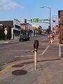 Evening (23 July 2026) 20260723 194449 @ 7:44 p.m. Sheridan Street at Central Avenue, view to the east.