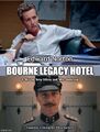 The Bourne Legacy Hotel is an action comedy-drama film directed by Tony Gilroy and Wes Anderson, starring Edward Norton, Ralph Fiennes, F. Murray Abraham, Jeremy Renner, and Rachel Weisz.