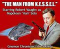 1964: Debut of The Man From K.E.S.S.E.L., an American science fiction buddy television series about a pair of space pilots (Robert Vaughn and David McCallum) who work for K.E.S.S.E.L., a secret interplanetary smuggling ring.